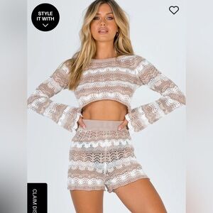 GREEN Princess Polly Leah Knit Set